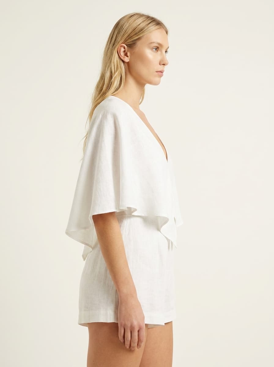 Cover Up Layered Romper