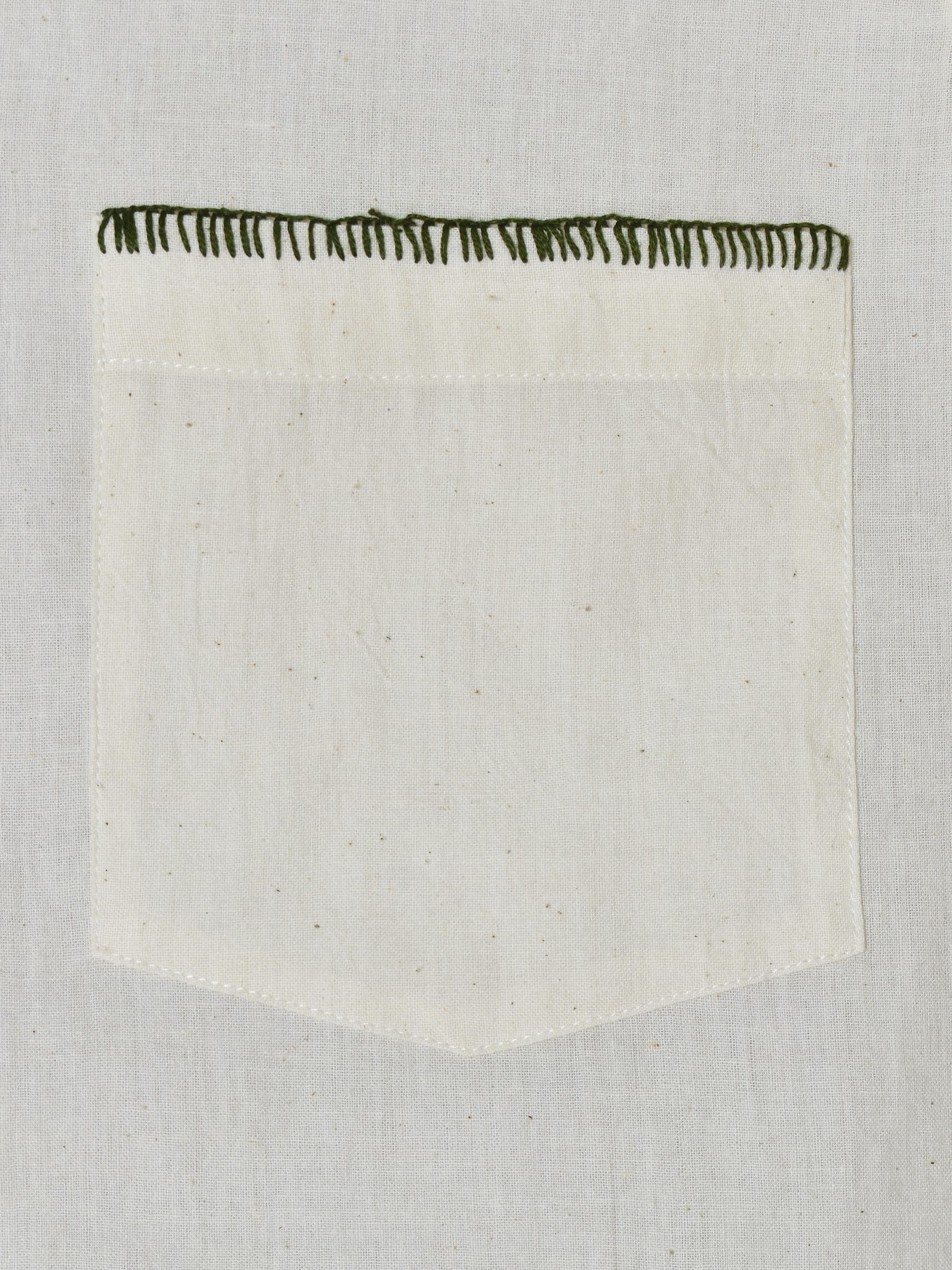 Buttonhole Stitched Embroidered Shirt