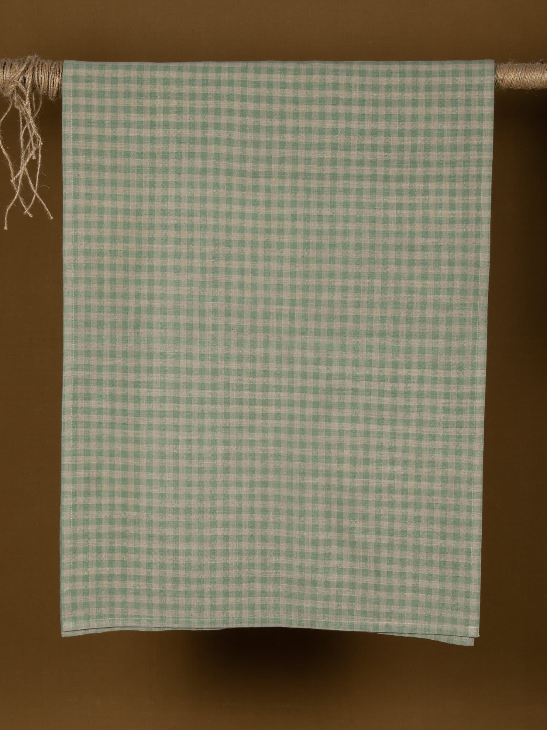 Natural dyed Handspun Khadi Table Runner