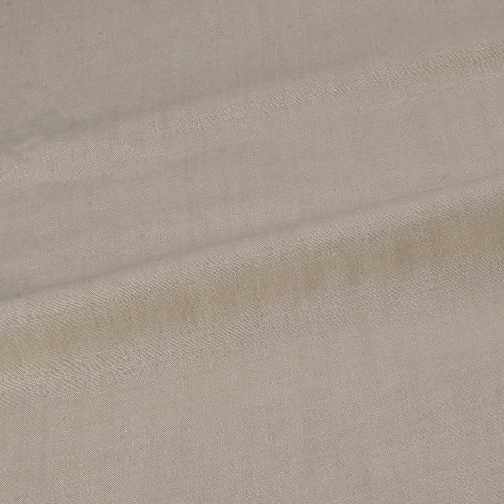 Plain Natural Matka Muga & Tussar Silk Blend 108 GSM Fabric