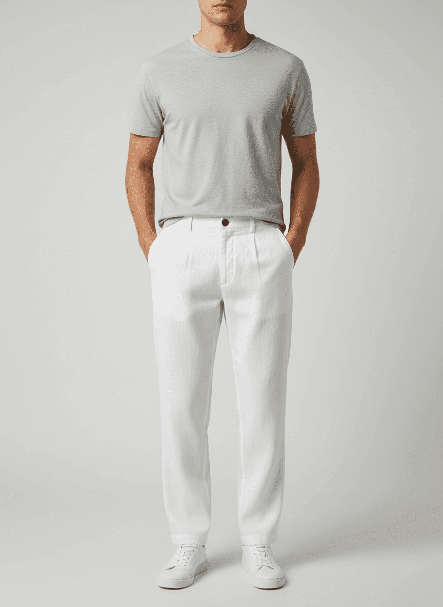 Straight Tailored Fit Pant
