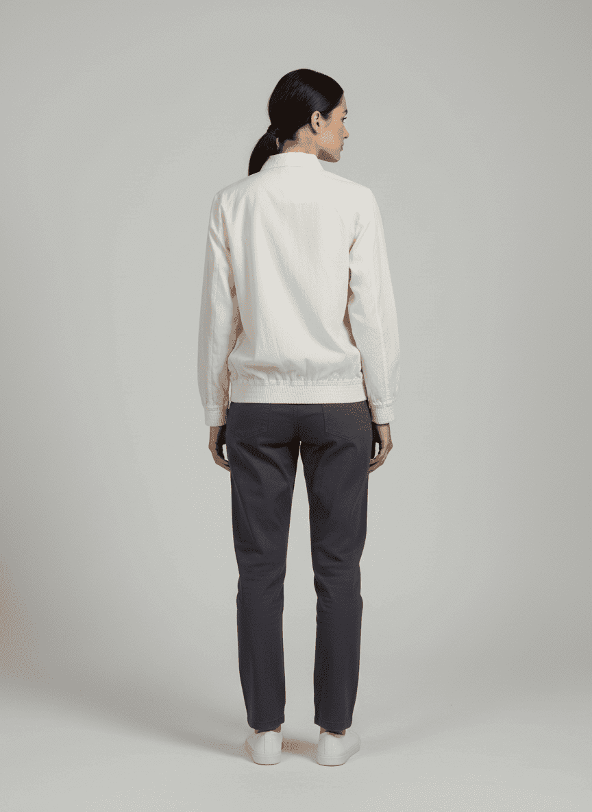 Pop Over Zip-Funnel Neck-Jumper Jacket