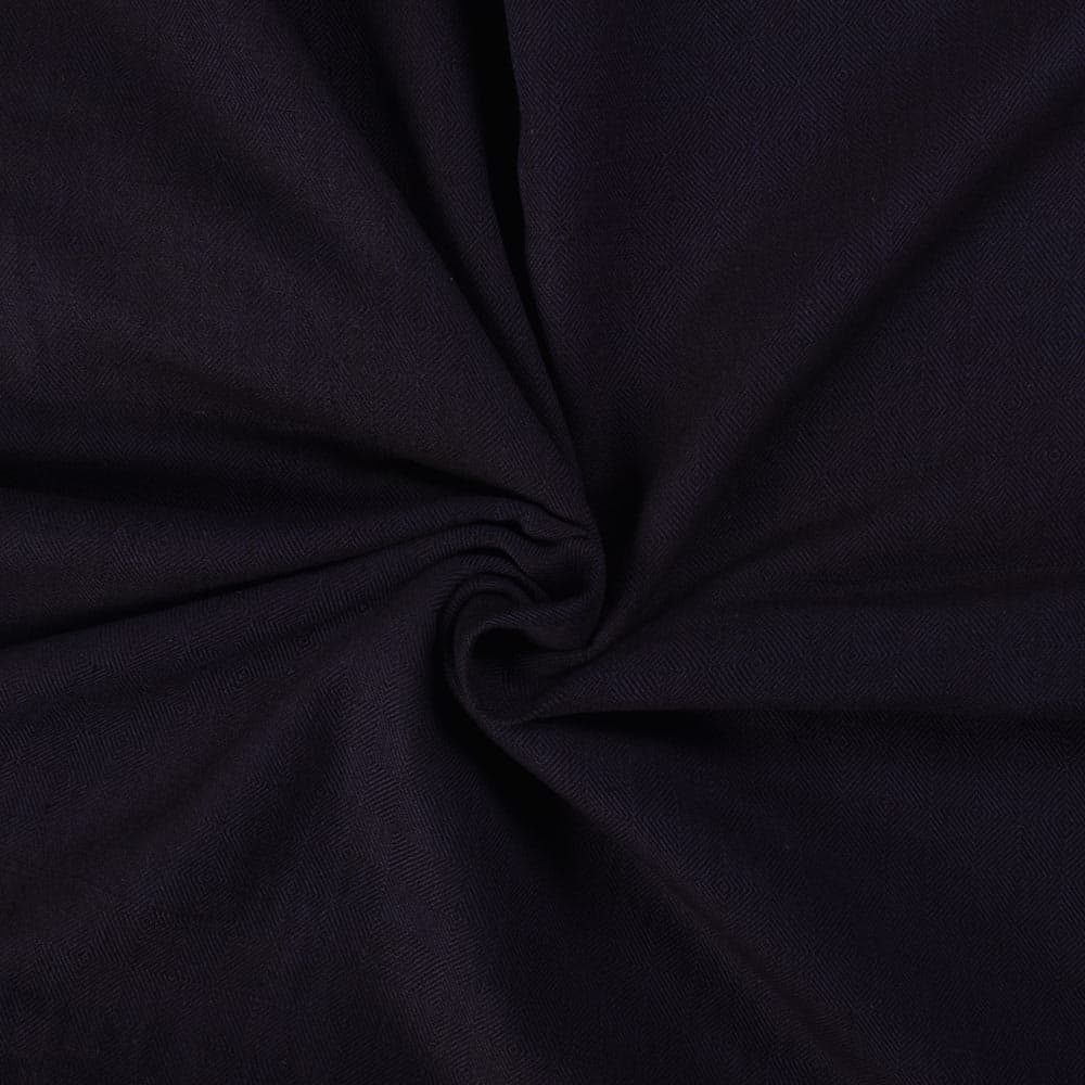 Coffee Diamond Twill Khadi Cotton 130 GSM Fabric