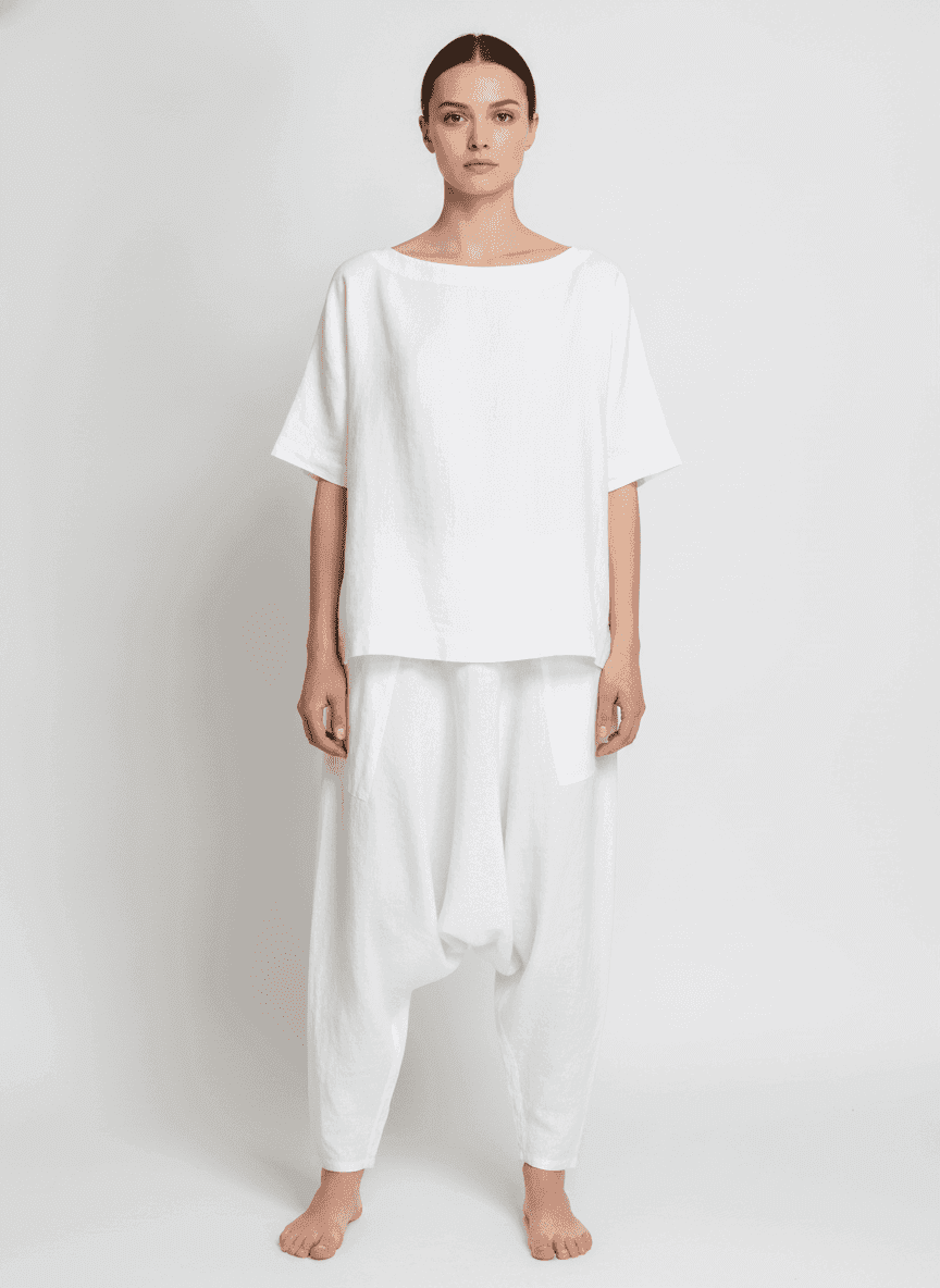 Lose Crotch Casual Pants