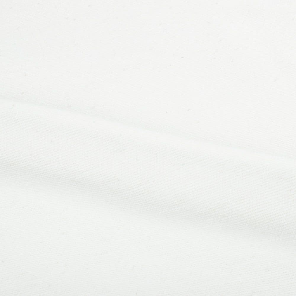 White Khadi Cotton 250 GSM Handwoven Fabric - Bleached White and Dyeable