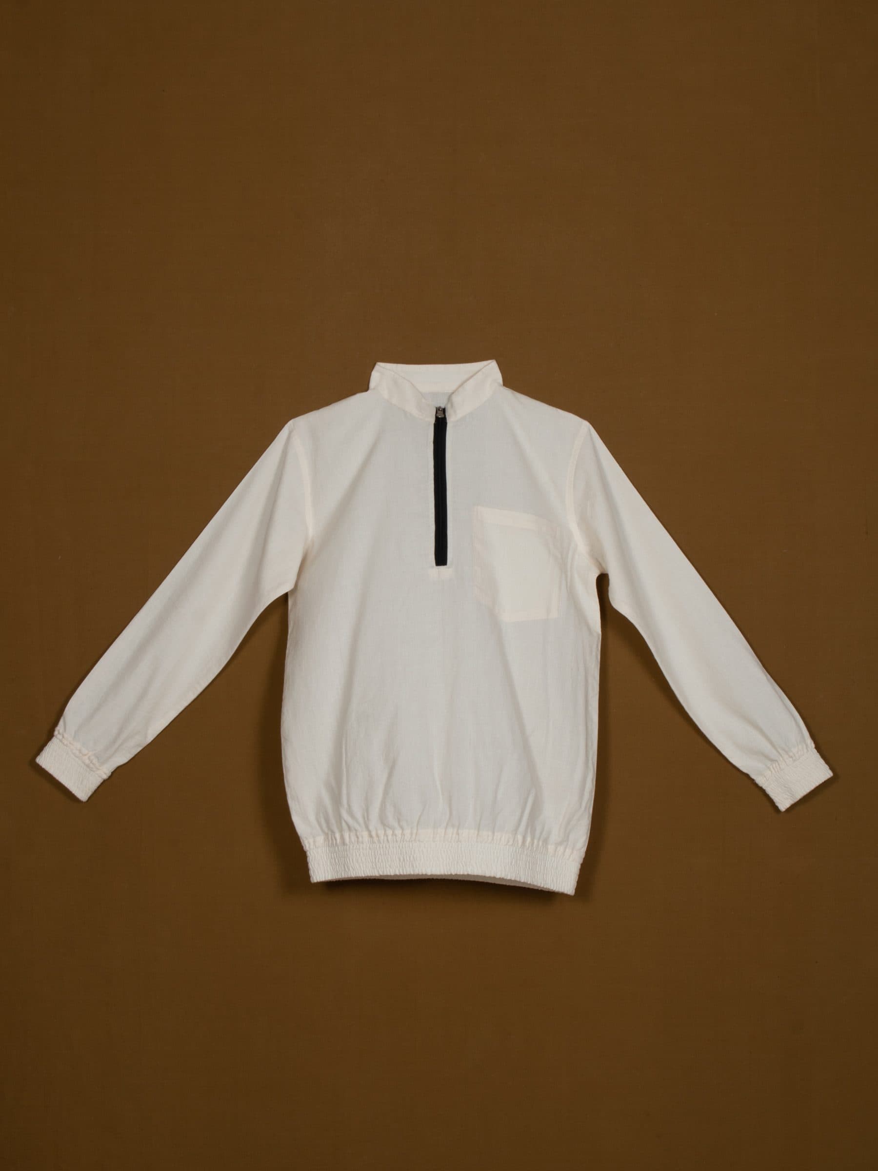 Pop Over Zip-Funnel Neck-Jumper Jacket