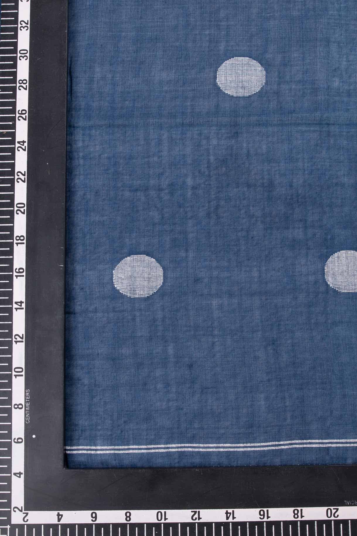 Handwoven Blue Scarf
