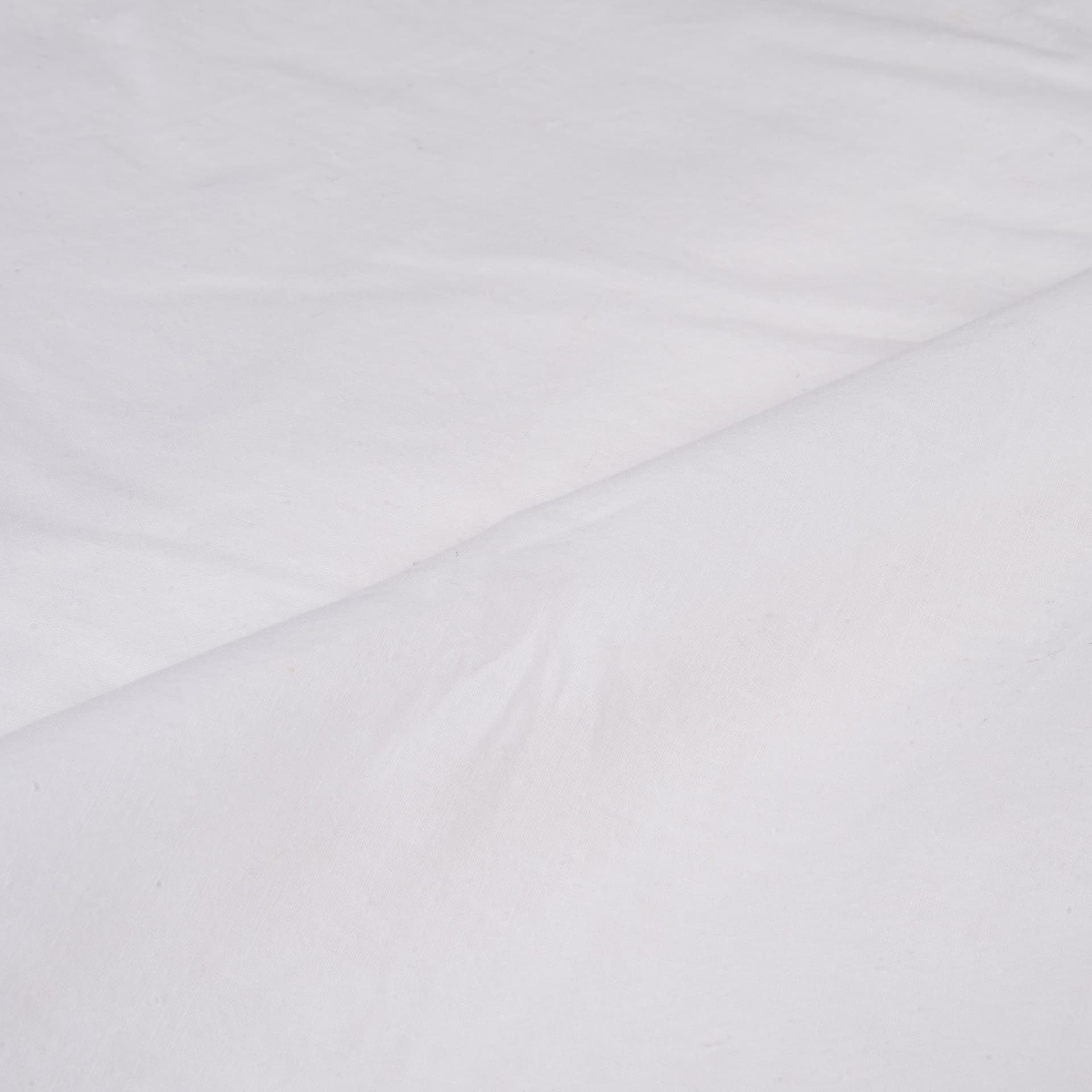 Plain Muslin White Natural Organic Khadi Cotton 93 GSM Fabric 06