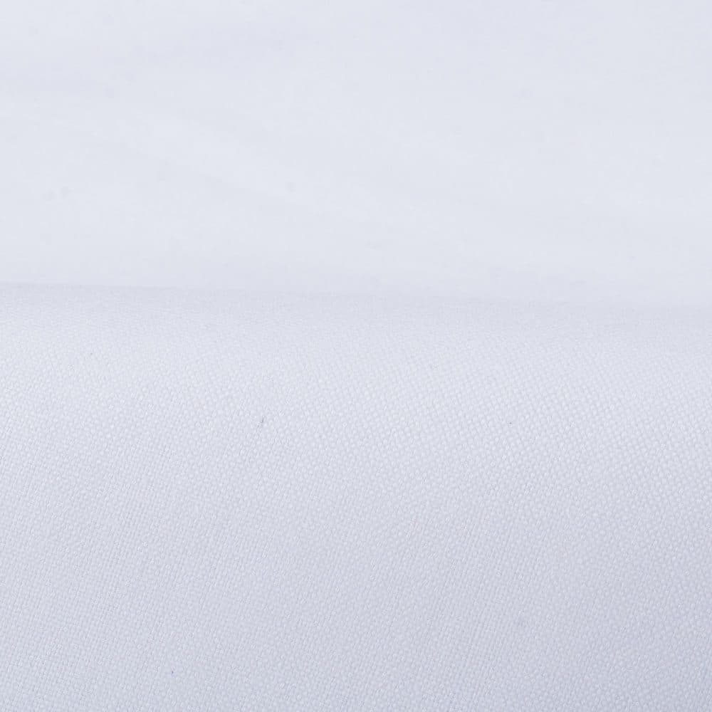 Plain White Pure Cotton 165 GSM Handwoven Fabric