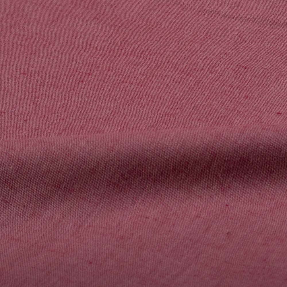 Pure Cotton Red Solid And Cross Color 95 GSM Fabric