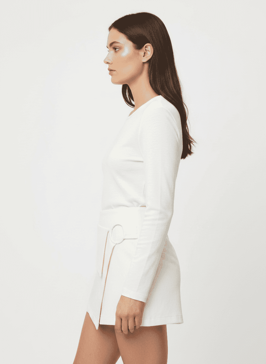 Fold Over Panel Shorts