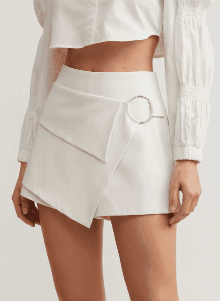 Fold Over Panel Shorts