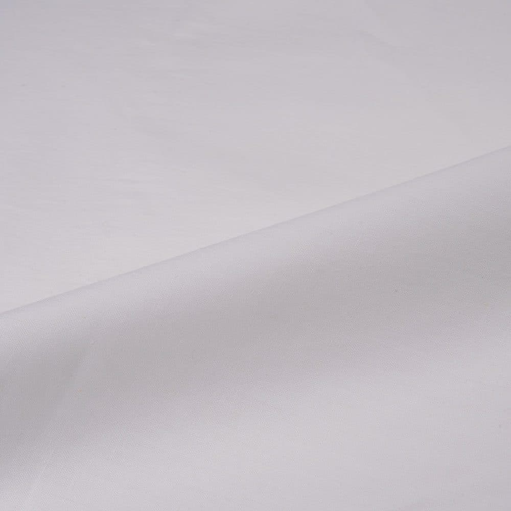White Cotton 132 GSM Fabric - Bleached White & Dyeable