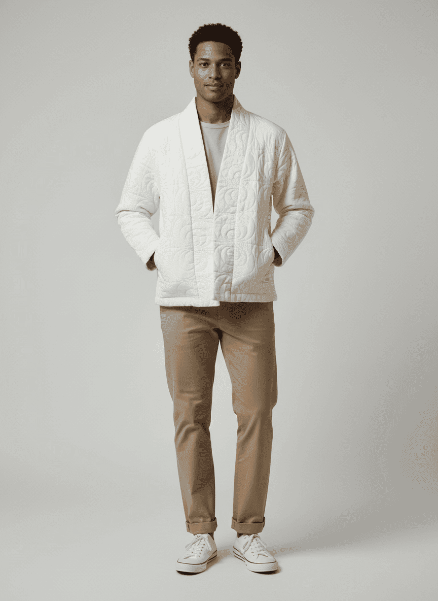 Embroidery Quilted Jacket