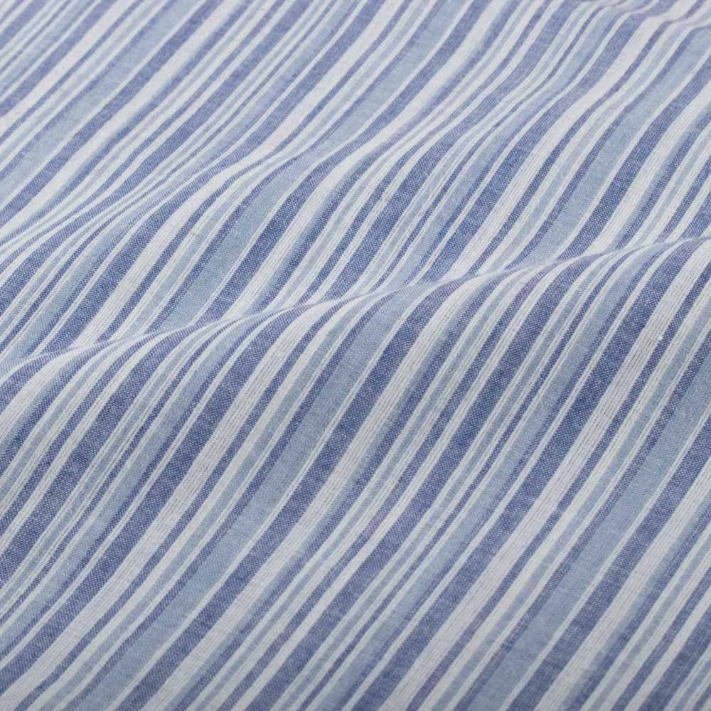 Multicolor Stripe Pure Cotton 60 GSM Handwoven Fabric 439