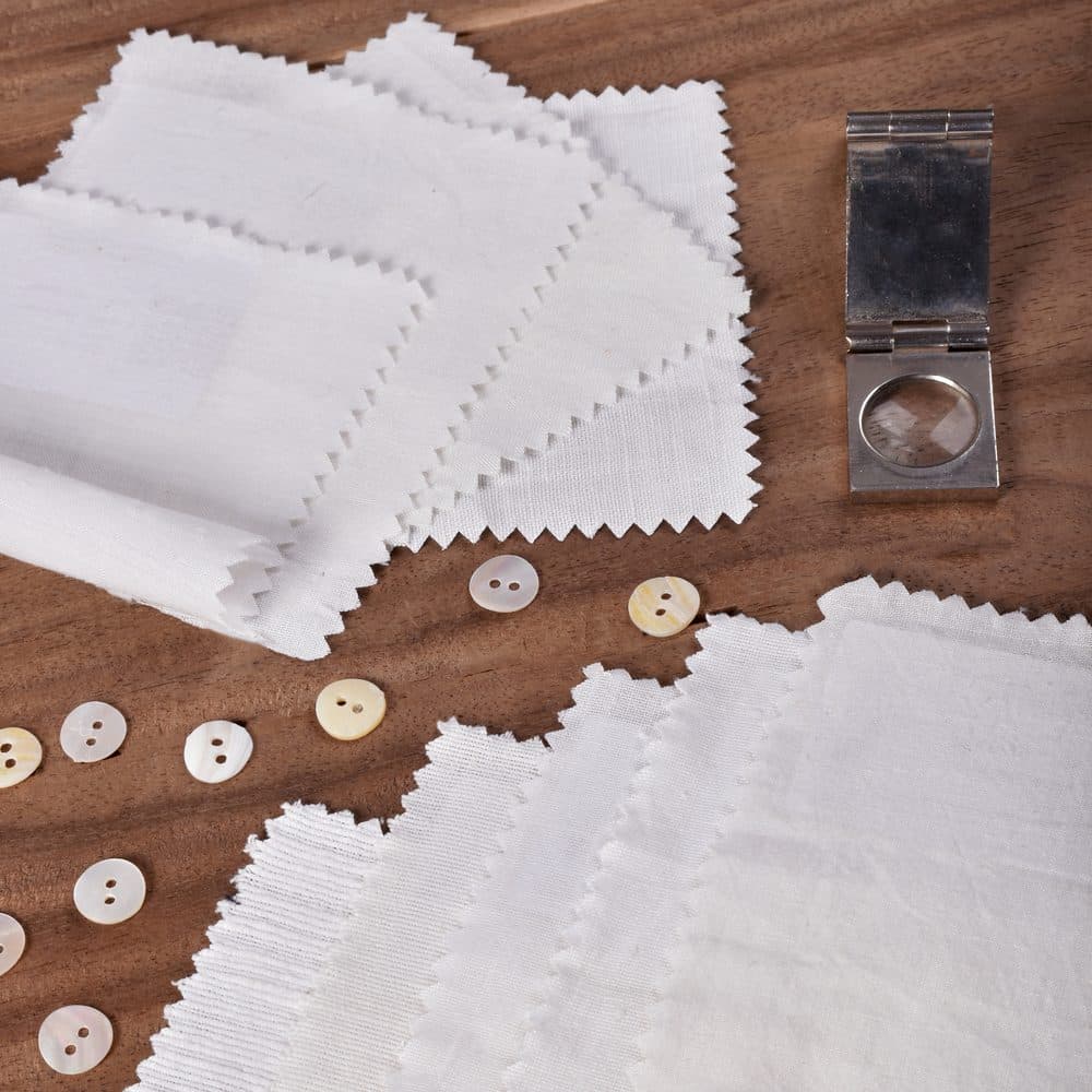 Organic Khadi Fabric Swatches (4 *4 Inch, 89 GSM - 246 GSM, Up to 10 Swatches)