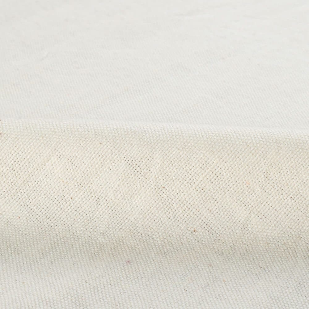 Plain Yellow Khadi 142 GSM Fabric - Handspun & Handwoven H18
