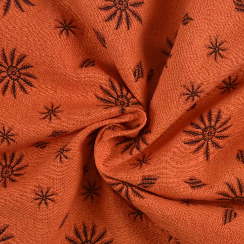 Cotton Block Print 159 GSM Fabric 