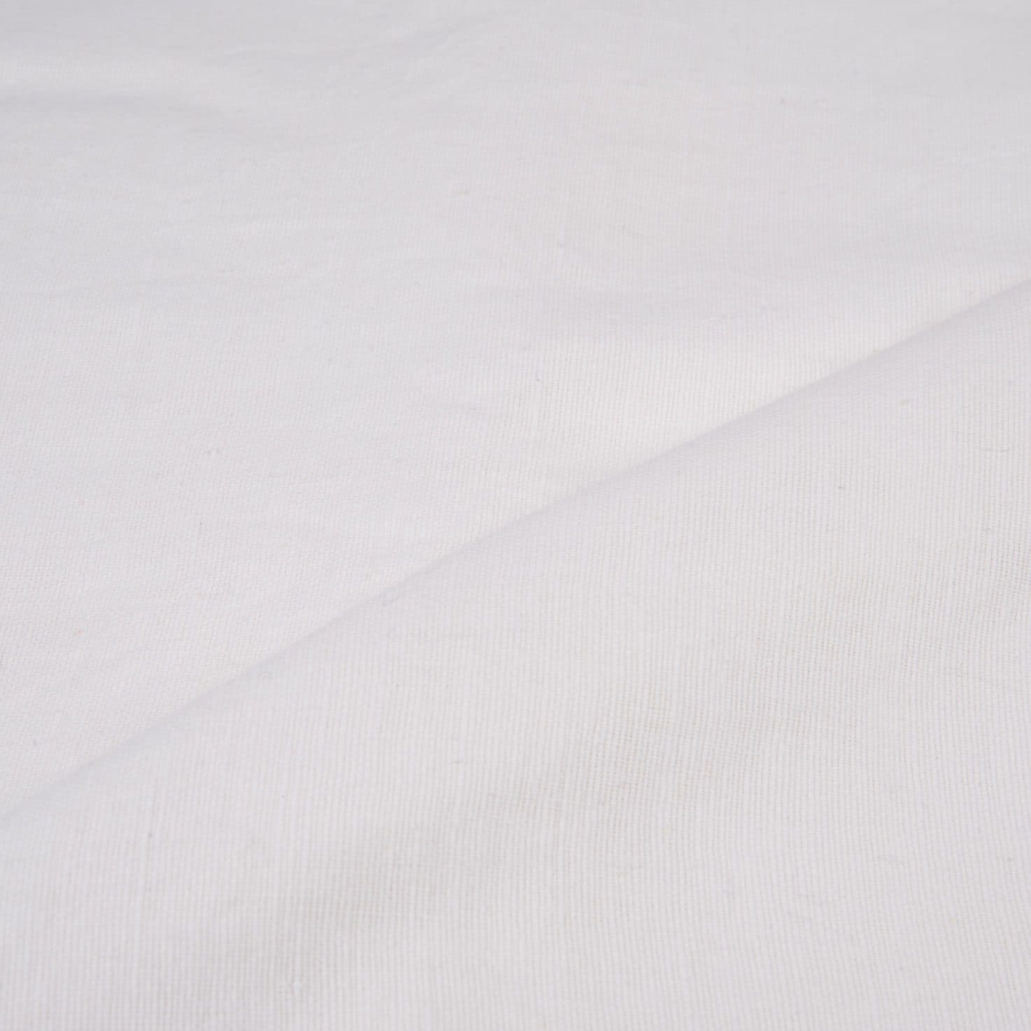Plain Natural Organic Kala Khadi Cotton 174 GSM Fabric