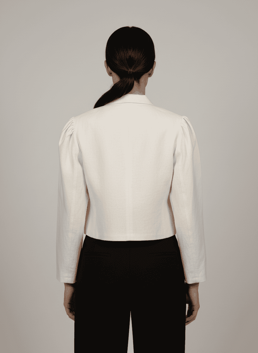 CROP BLAZER