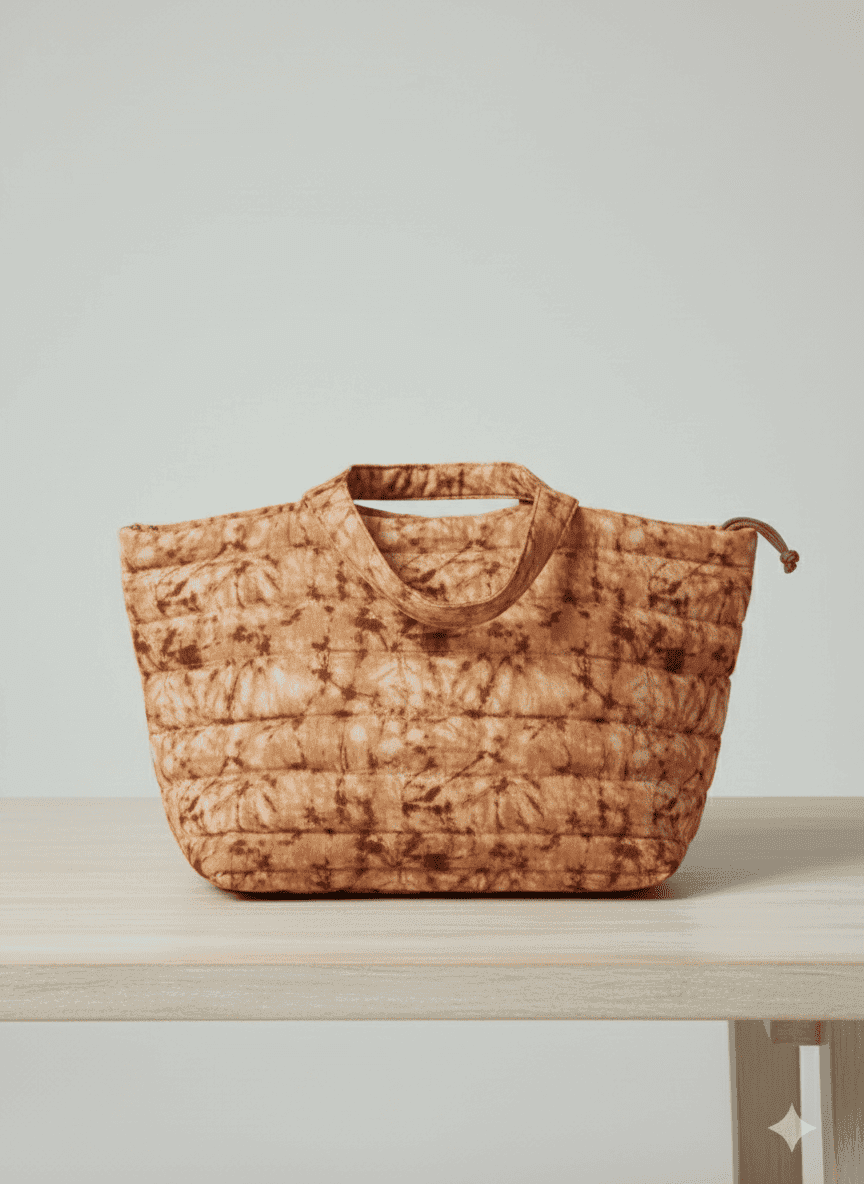 QUILTED TOTE BAG