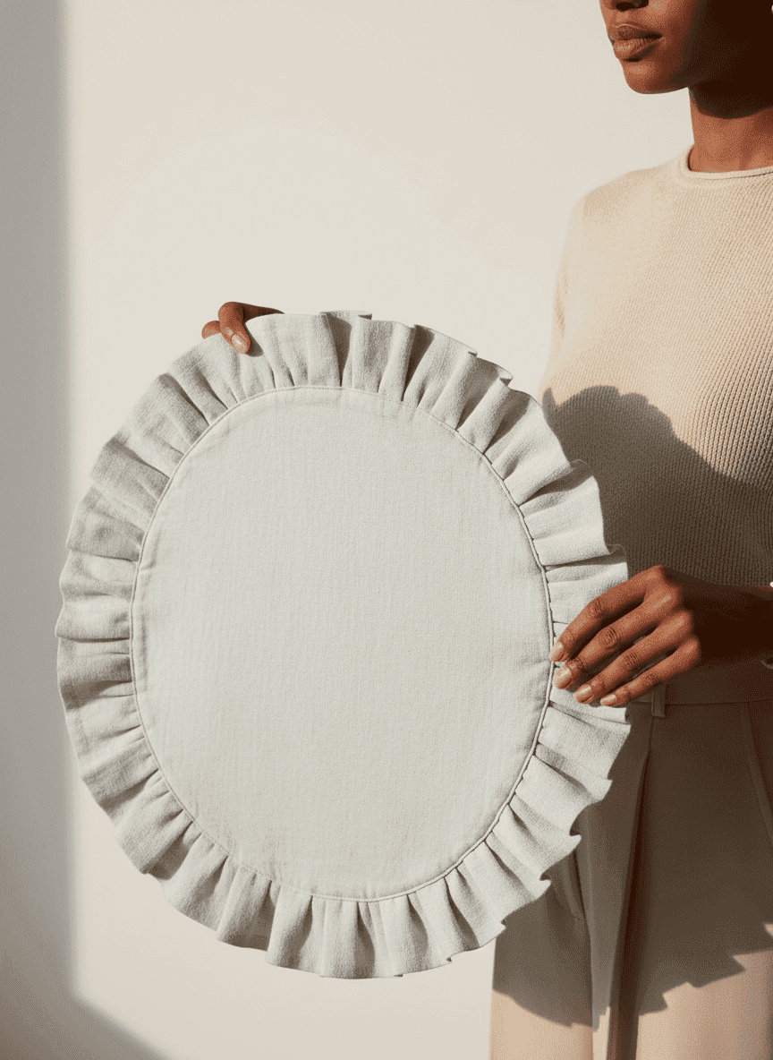 Round Ruffle Placemat