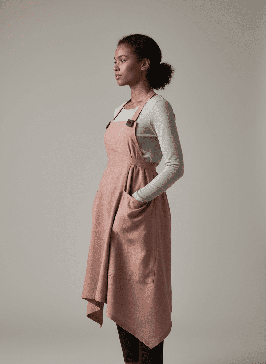 Side Gathered Apron