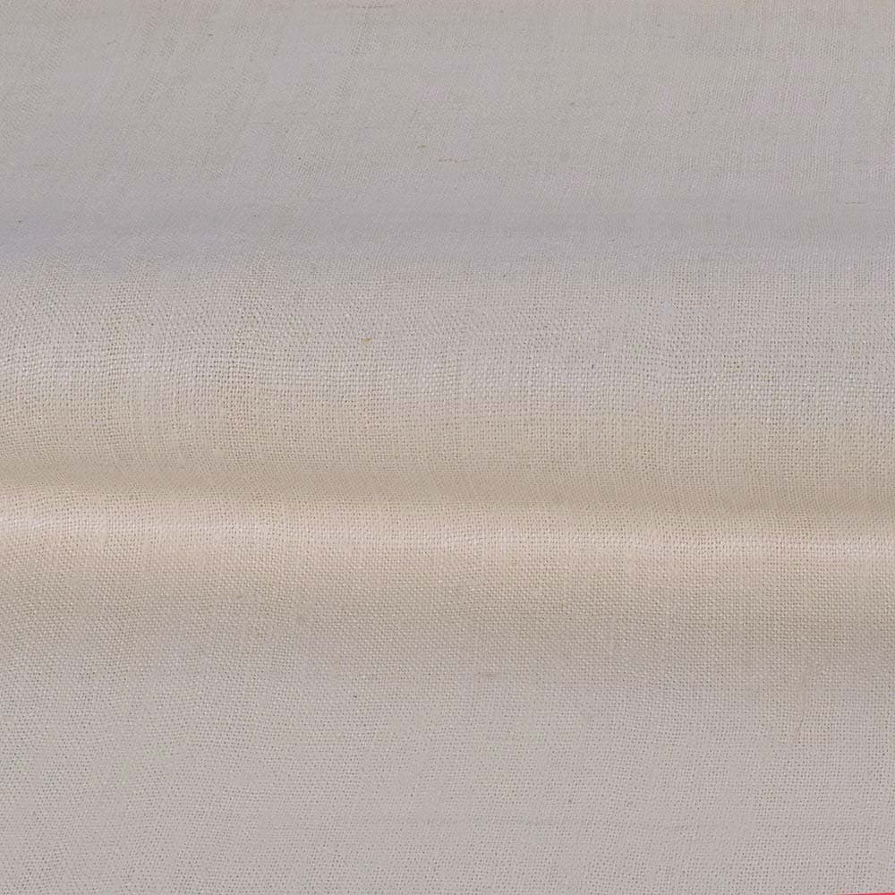 Plain Natural Pure Matka Silk 145 GSM Handwoven Fabric