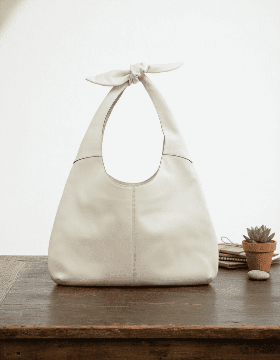 Tie Up Tote Bag