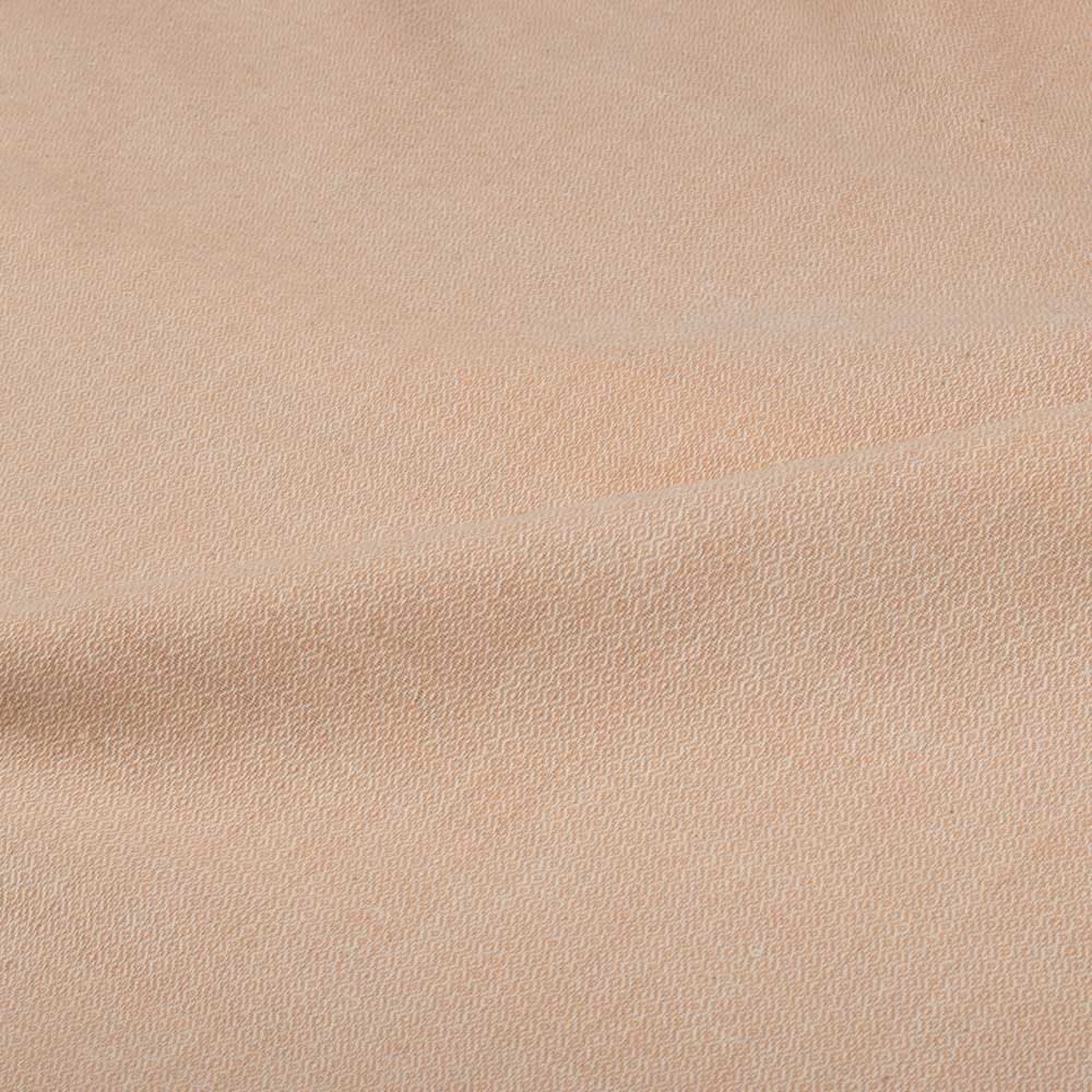 Light Brown Diamond Twill Cotton Khadi 120 GSM Handwoven Fabric 
