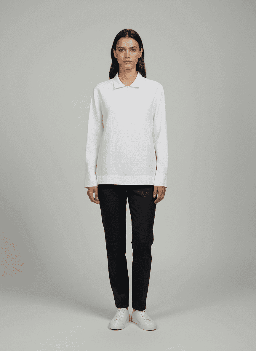 Tailored High Neck-Tshirt Unisex Jacket