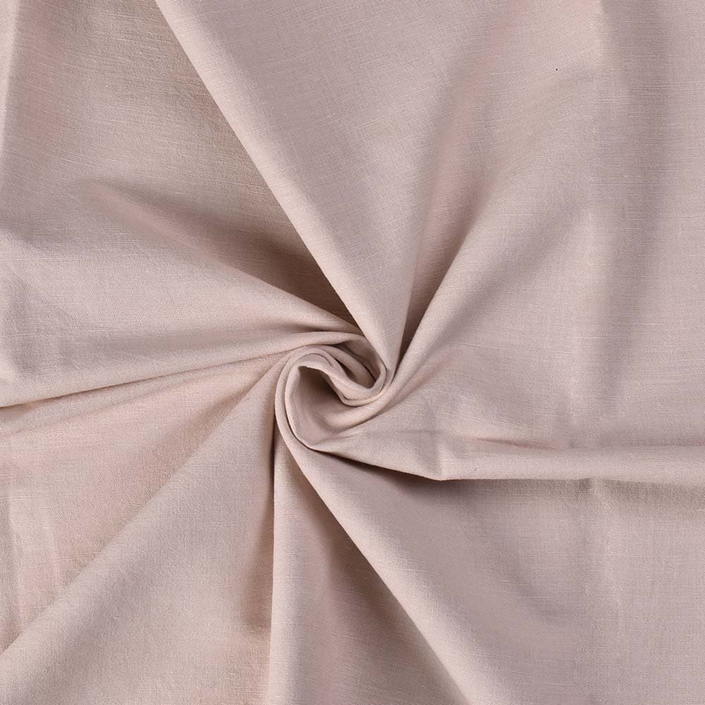 Plain Off White Khadi Cotton 105 GSM Handwoven Fabric