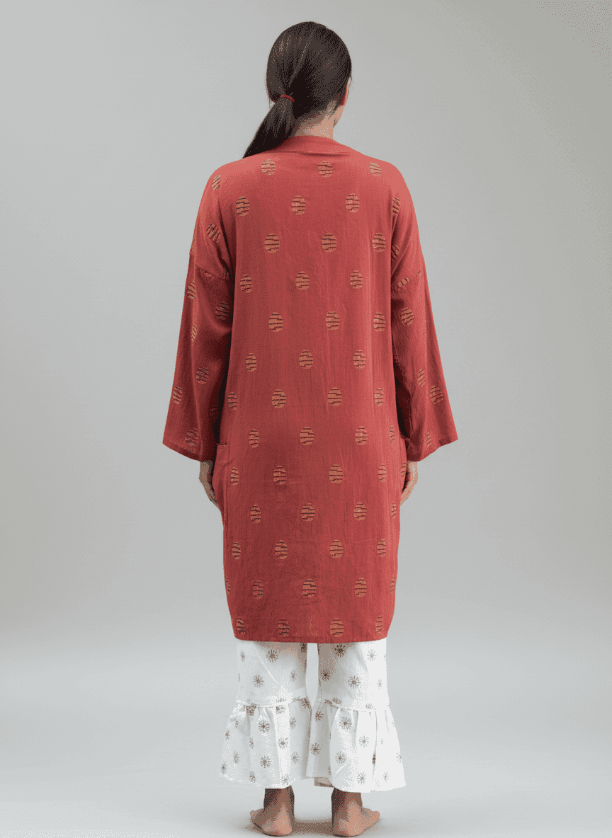 Jamdani Kimono jacket