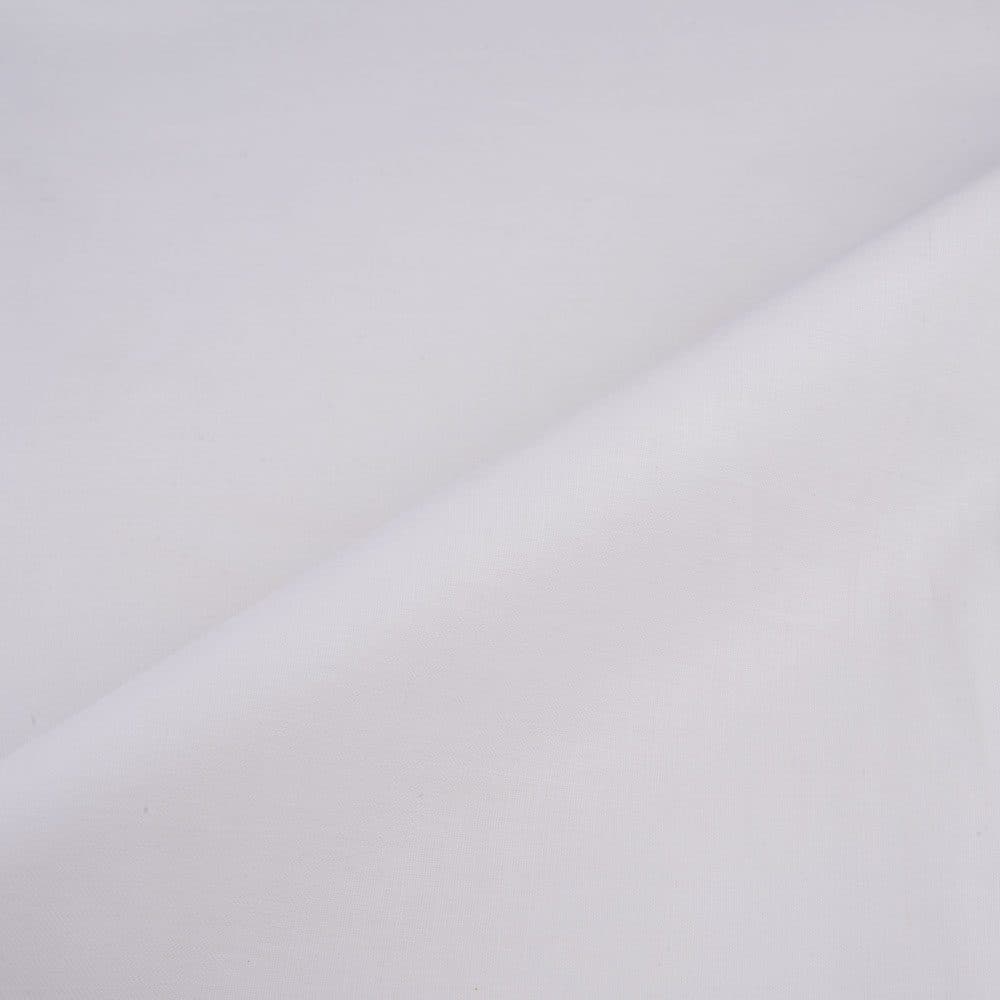 White Calico Khadi Cotton 106 GSM Fabric - Bleached Dyeable & 36 inch Width