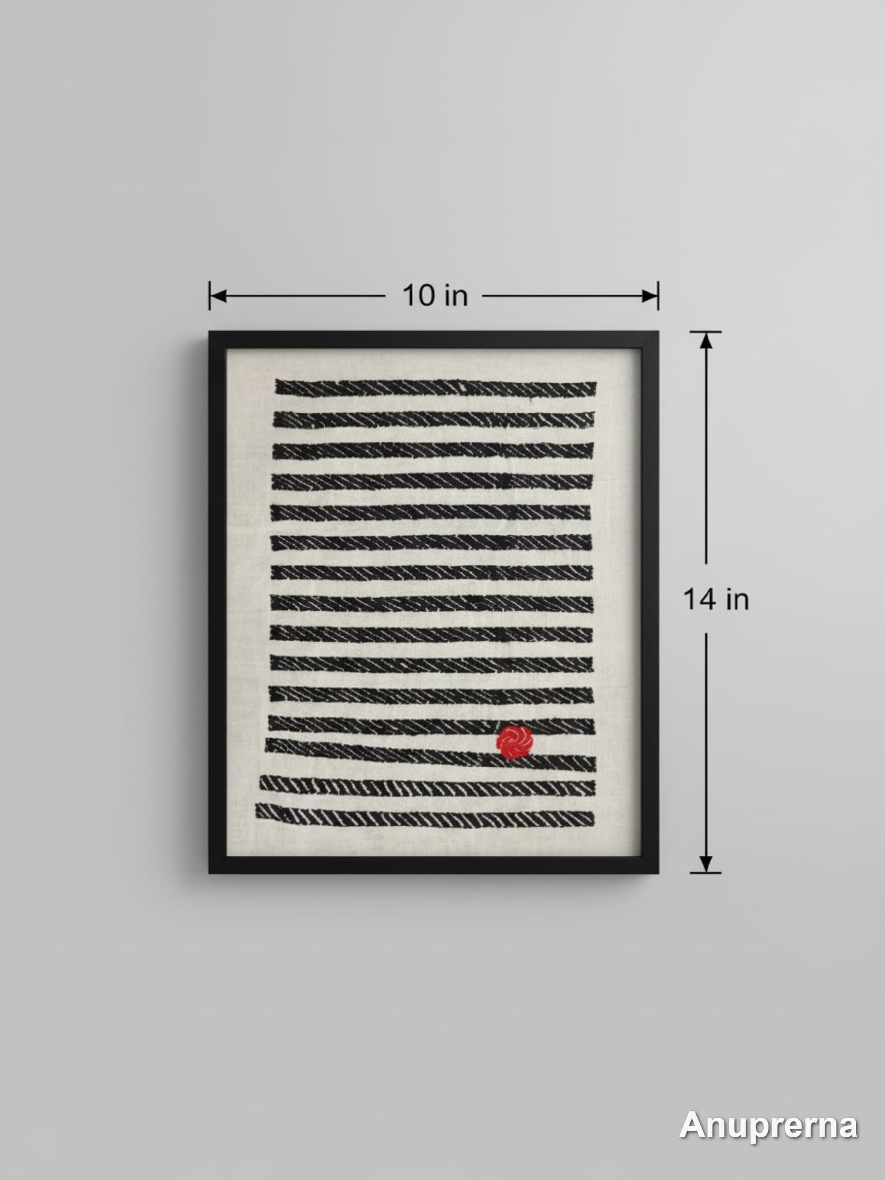 Disbalance Kantha Wall Art Decor