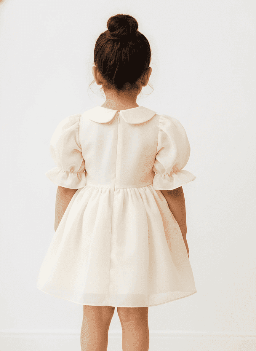 Gathered Cloud Dress