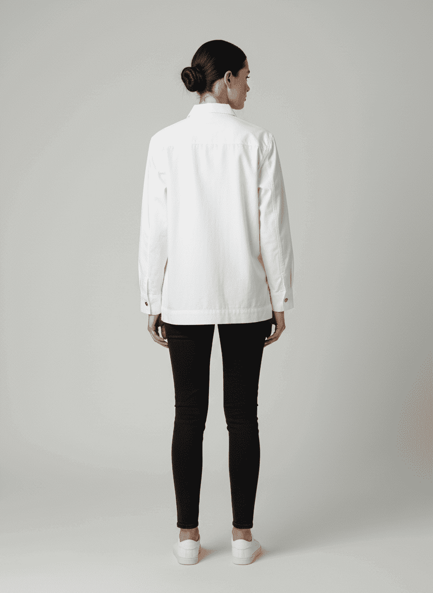 Tailored High Neck-Tshirt Unisex Jacket