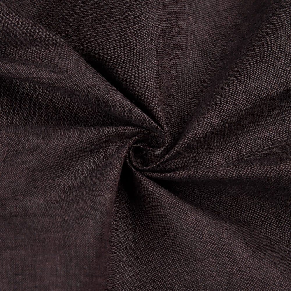 Cross Colour Purple Grey Pure Cotton 98 GSM Handwoven Fabric