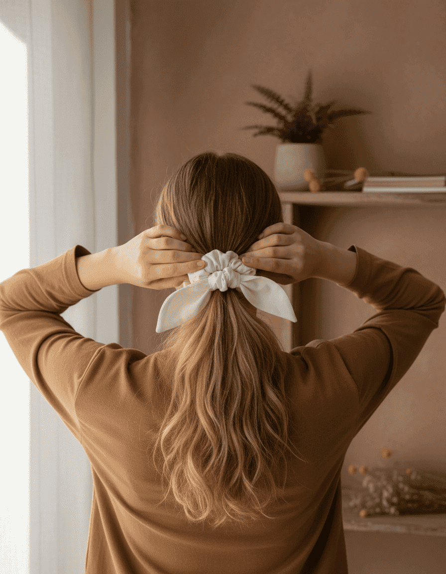 Scrunchy With Bow